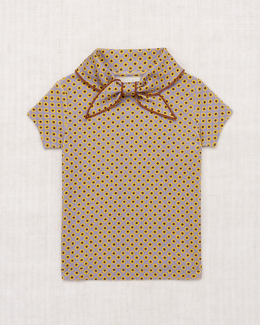 Misha & Puff Scout Tee Pewter Flower Dot