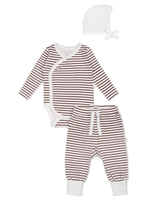 Organic Kimono Onesie Set