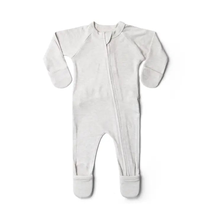 Goumi Kids Grow With You Footie Storm Grey