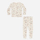 Rylee & Cru Organic Long Sleeve Pajama Set Winter Town