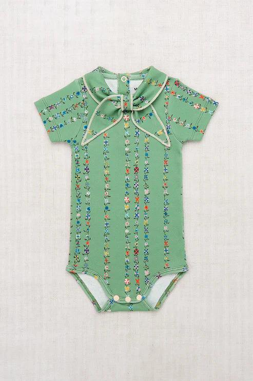 Misha & Puff Short Sleeve Scout Onesie Little Botanica