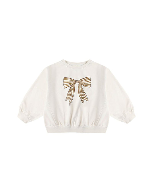 Rylee & Cru Oversized Bow Sweatshirt