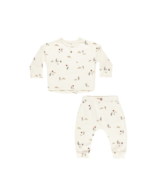 Rylee & Cru Long Sleeve Set Desert