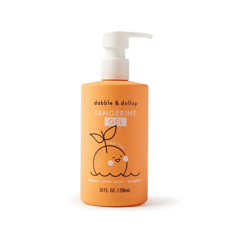 Dabble & Dallop Tangerine Shampoo, Bubble Bath & Body Wash