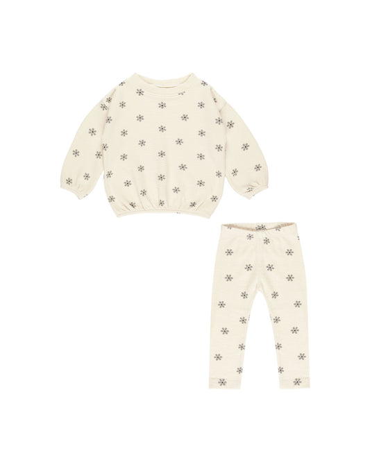 Rylee & Cru Spongey Knit Set Daisy