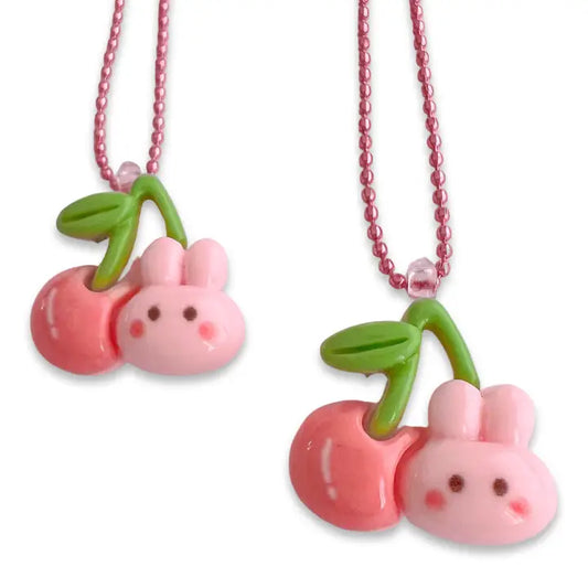 Bunny Cherry Necklace