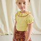 Misha & Puff Balloon Sleeve Paloma Tee Vintage Yellow