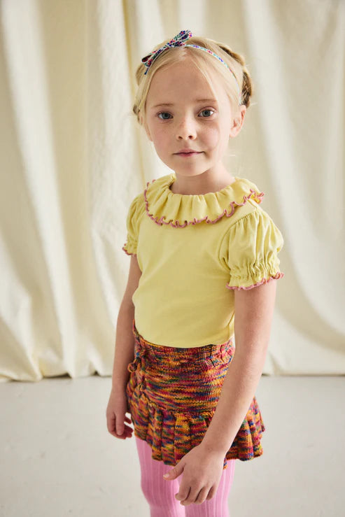 Misha & Puff Balloon Sleeve Paloma Tee Vintage Yellow