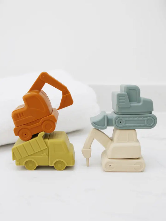 Construction Bath Toy Set
