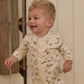 Rylee & Cru Organic Long John Pajamas Winter Town