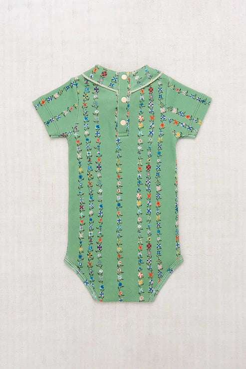 Misha & Puff Short Sleeve Scout Onesie Little Botanica