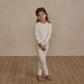 Rylee & Cru Organic Long Sleeve Pajama Set Hanukkah