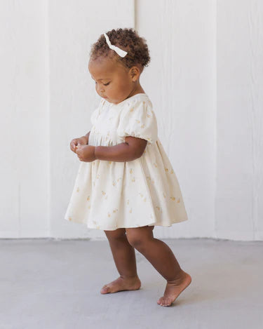 Quincy Mae Darla Dress Lemons