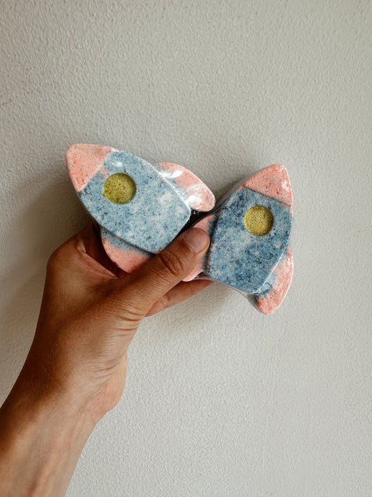 Rocket Ship Bath Bomb