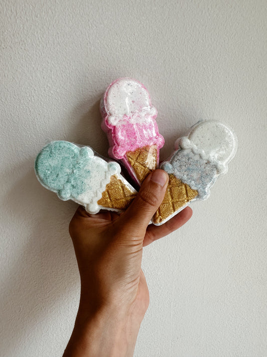Ice Cream Bath Bomb