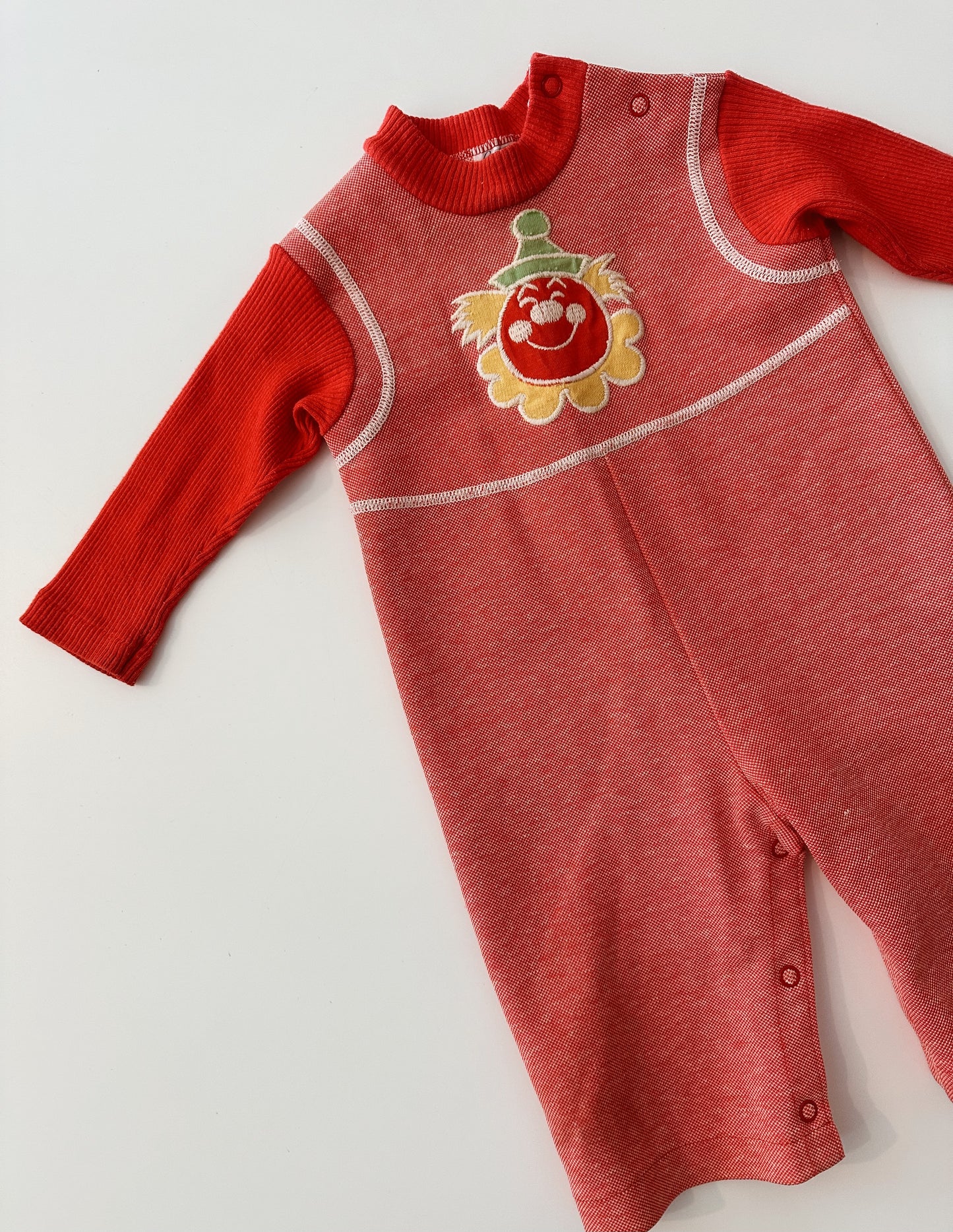 Vintage Clown Romper