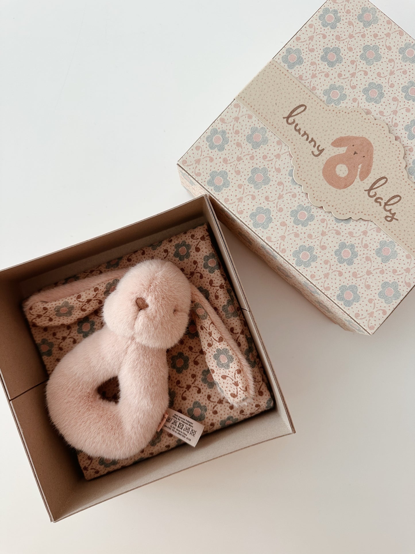 Maileg Bunny Rattle Set Powder