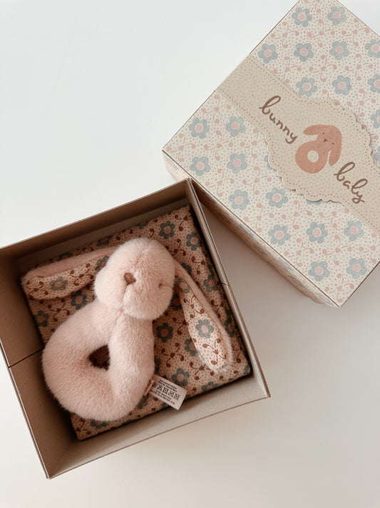 Maileg Bunny Rattle Set Powder