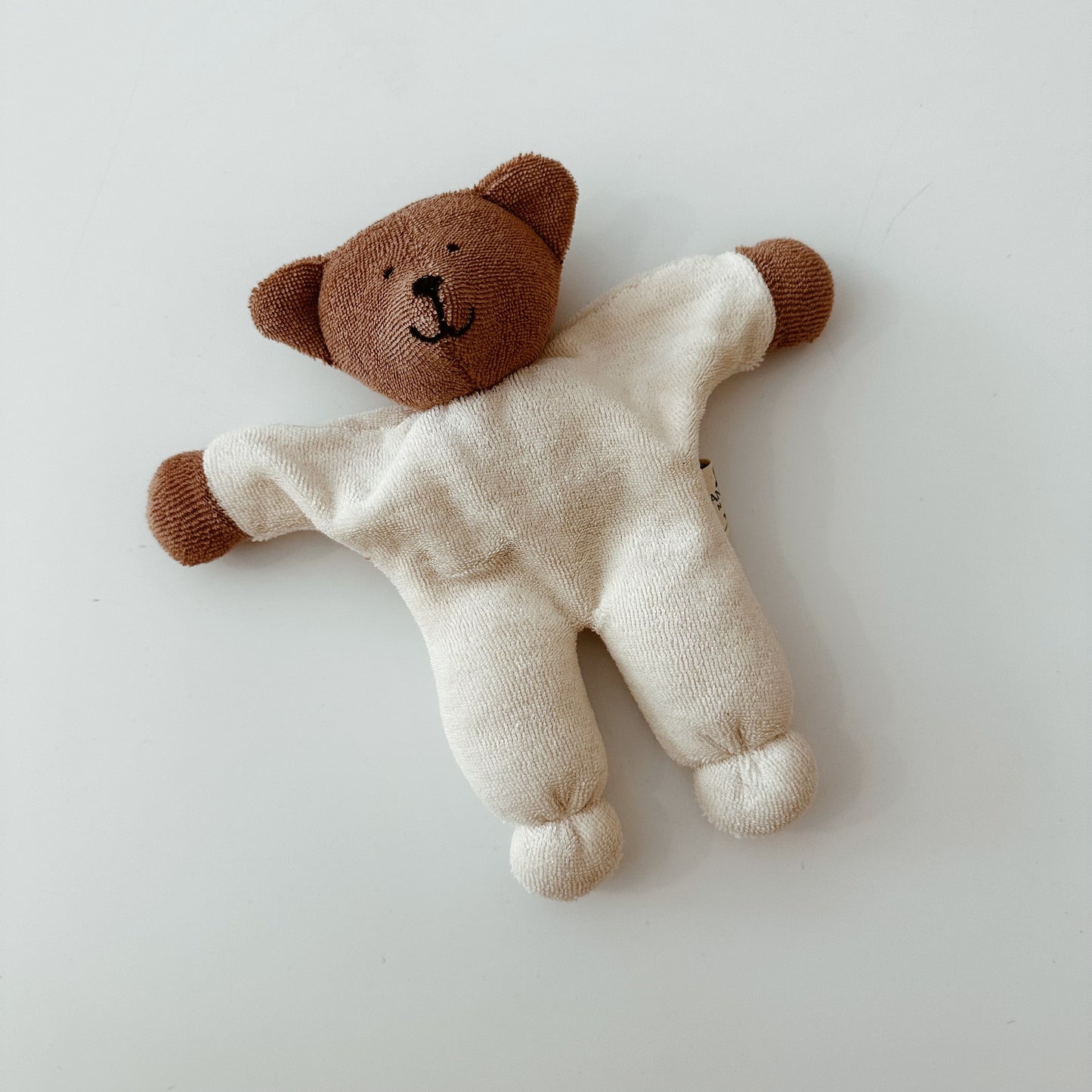 Terrycloth Doll Bear Rattle