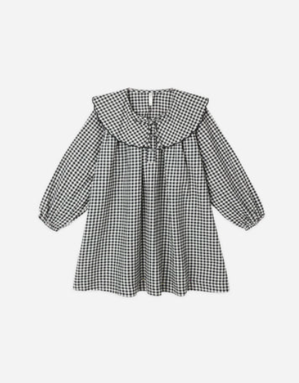 Rylee & Cru Mini Dress Black Gingham