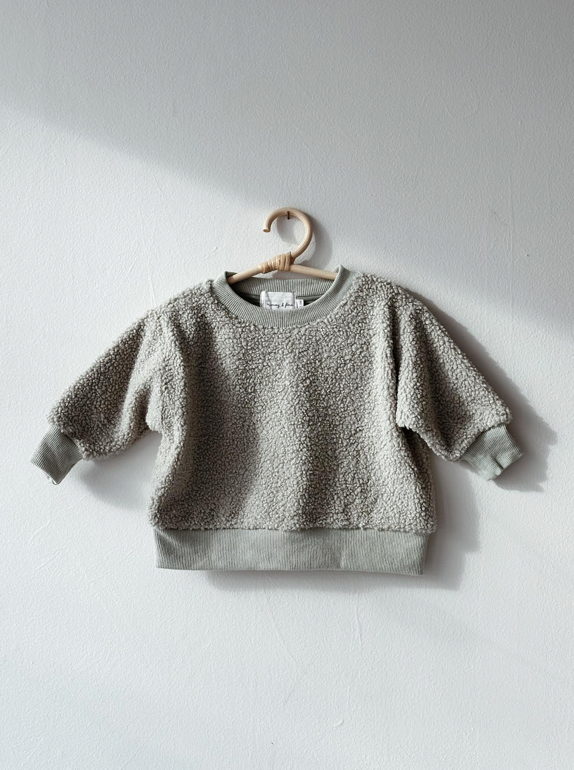 Eadaie Teddy Pullover Pistachio