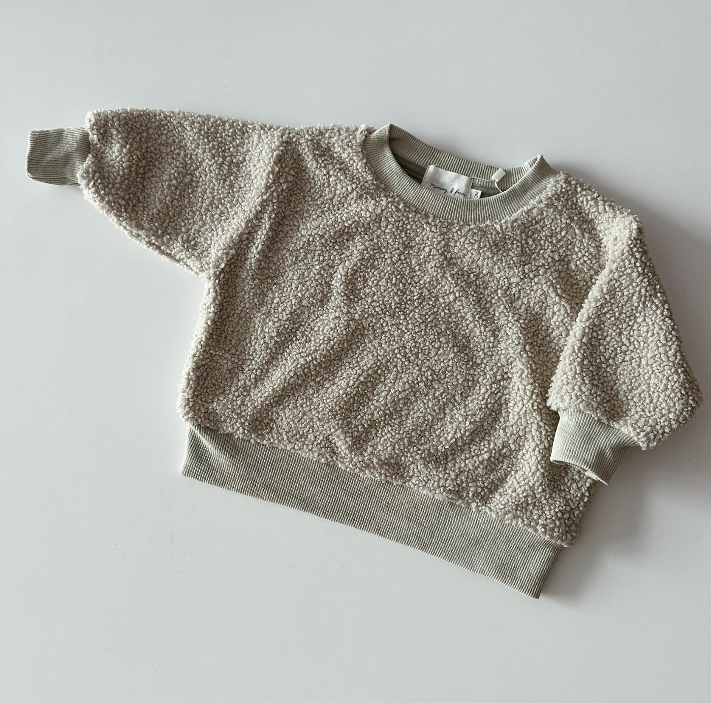 Eadaie Teddy Pullover Pistachio