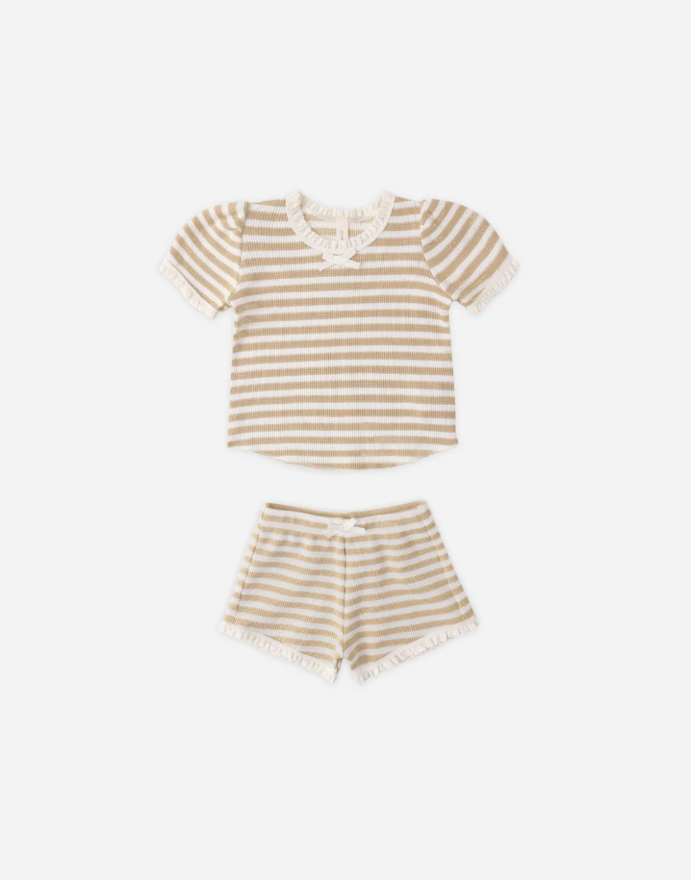 Quincy Mae Ruby Set Butterscotch Stripe