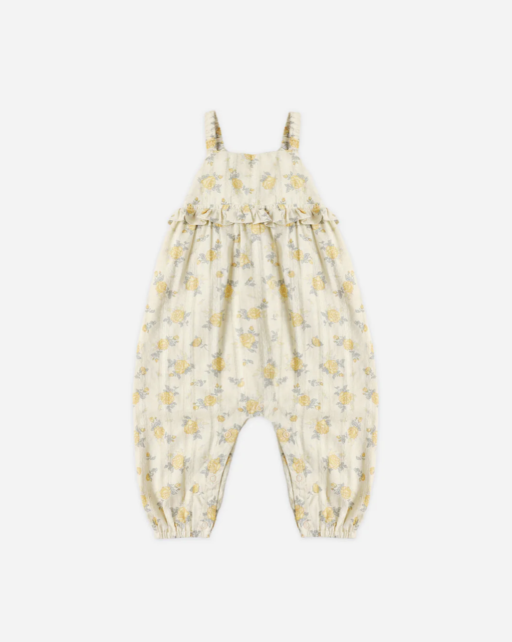 Rylee & Cru Kinsley Jumpsuit Lemon Ditsy Flower