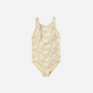 Rylee & Cru Scrunch Onepiece Lemon Meadow
