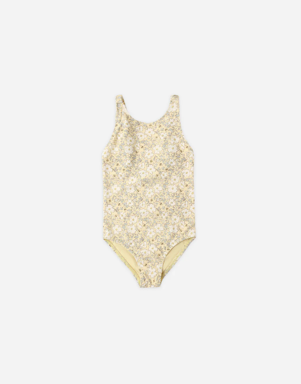 Rylee & Cru Scrunch Onepiece Lemon Meadow