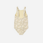 Rylee & Cru Scrunch Onepiece Lemon Meadow