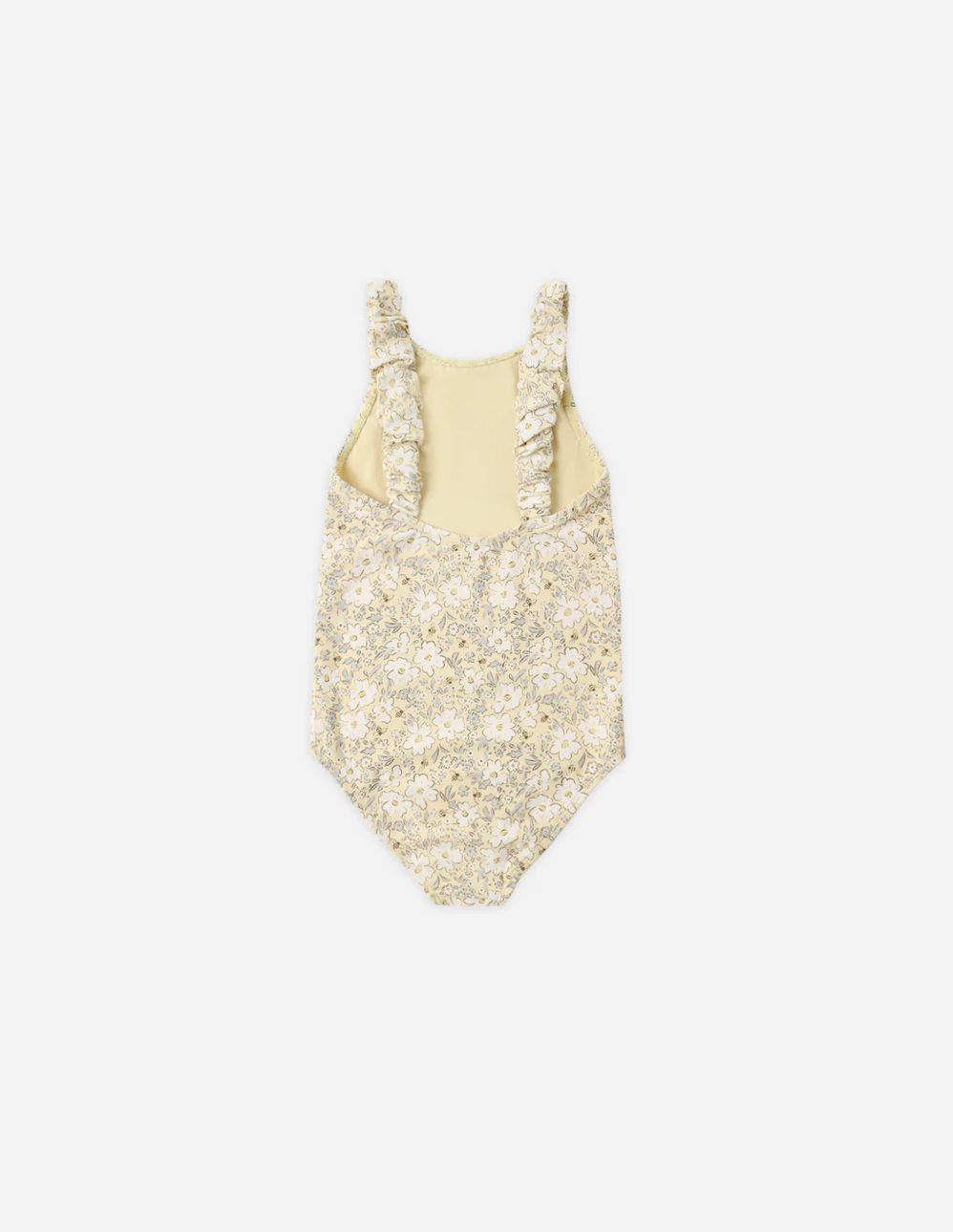 Rylee & Cru Scrunch Onepiece Lemon Meadow