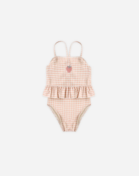 Rylee & Cru Onepiece Petal Gingham