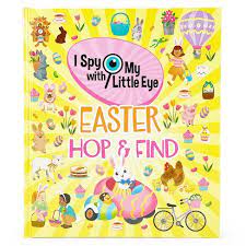 I spy with my little eye: easter - hop and find