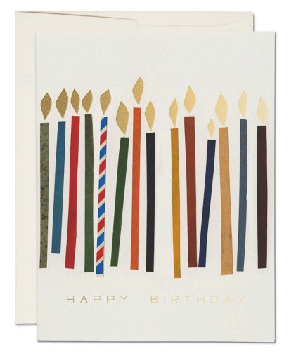 Candles Birthday Card