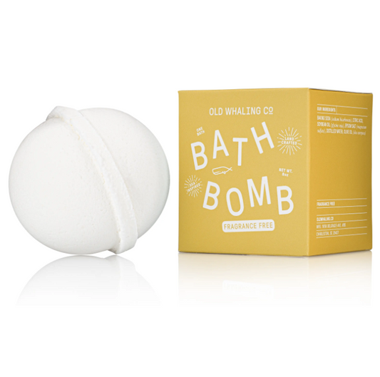 Old Whaling Co Fragrance Free Bath Bomb