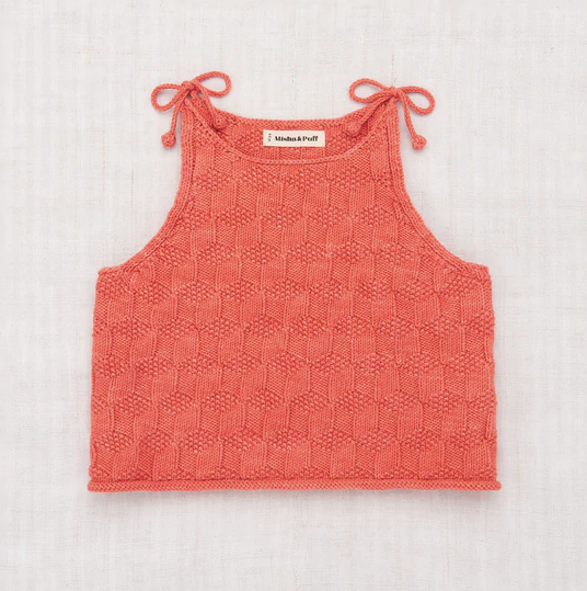 Misha & Puff Block Stitch Tie Tank Melon – Murray & Finn