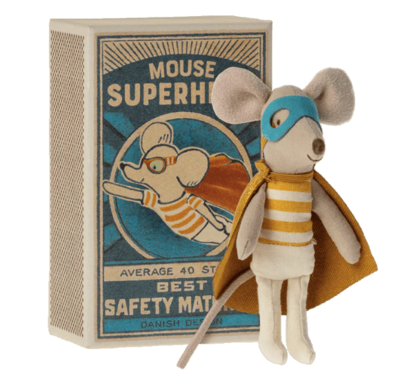 Maileg Superhero Little Brother Mouse
