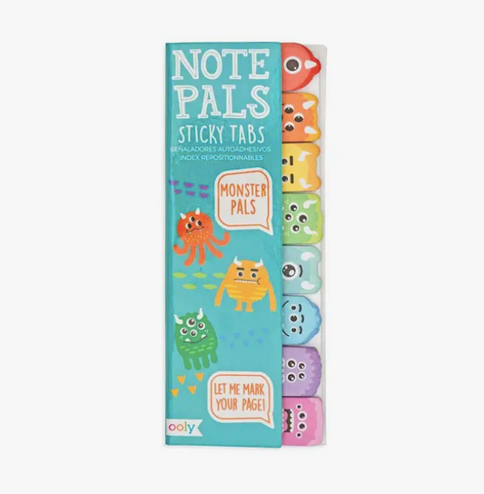 Note Pals Sticky Tabs Monsters