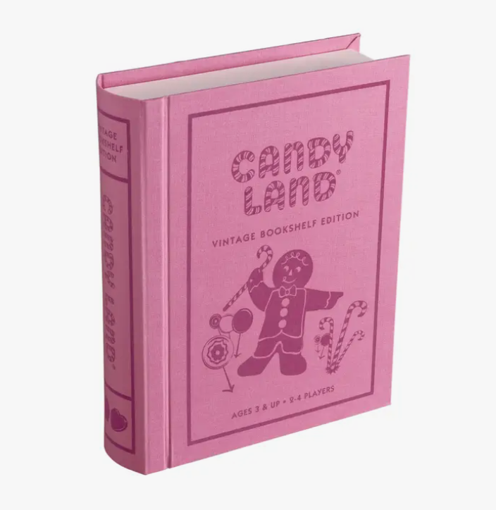 Vintage Bookshelf Candy Land Game