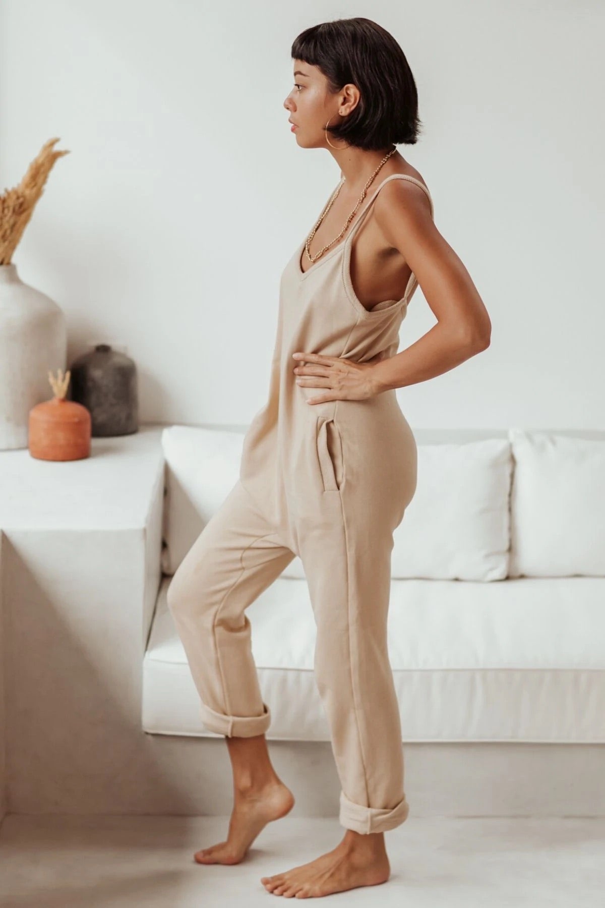 Terry Jumpsuit (2 colors)