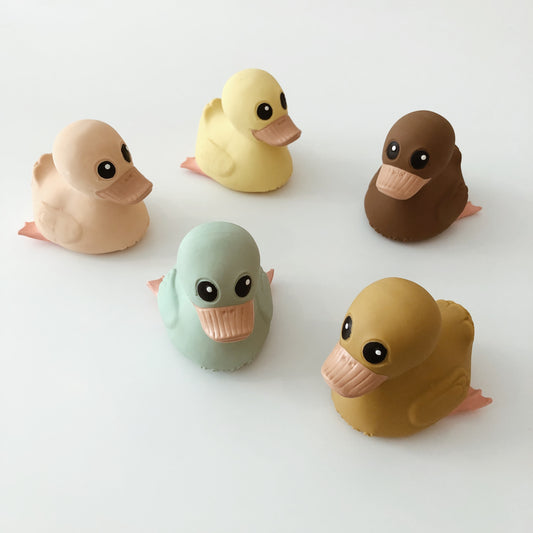 All Natural Rubber Duck (5 colors)
