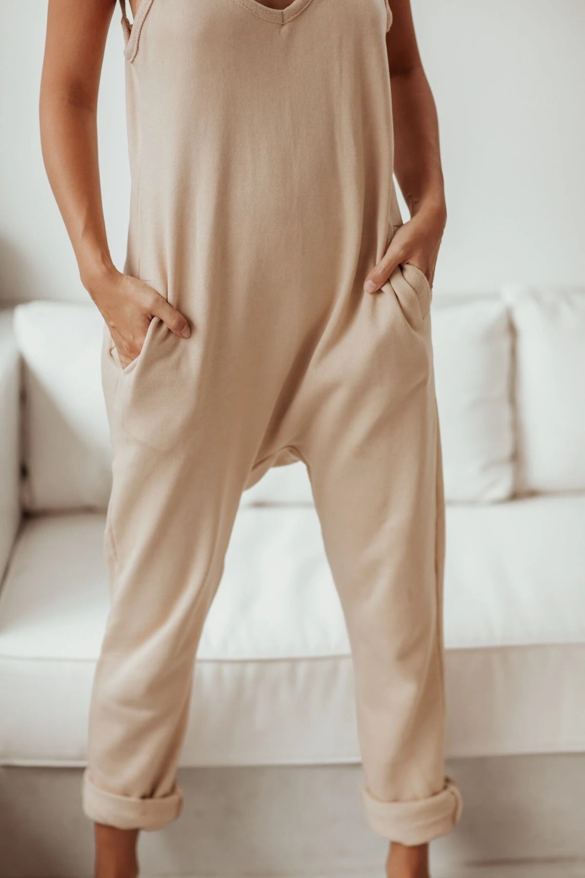 Terry Jumpsuit (2 colors)