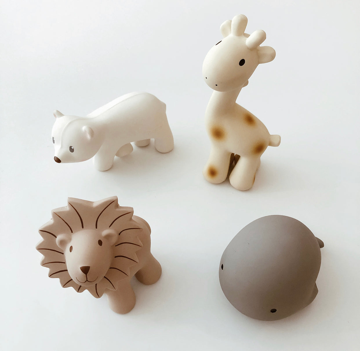 All Natural Rubber Rattle/Teethers