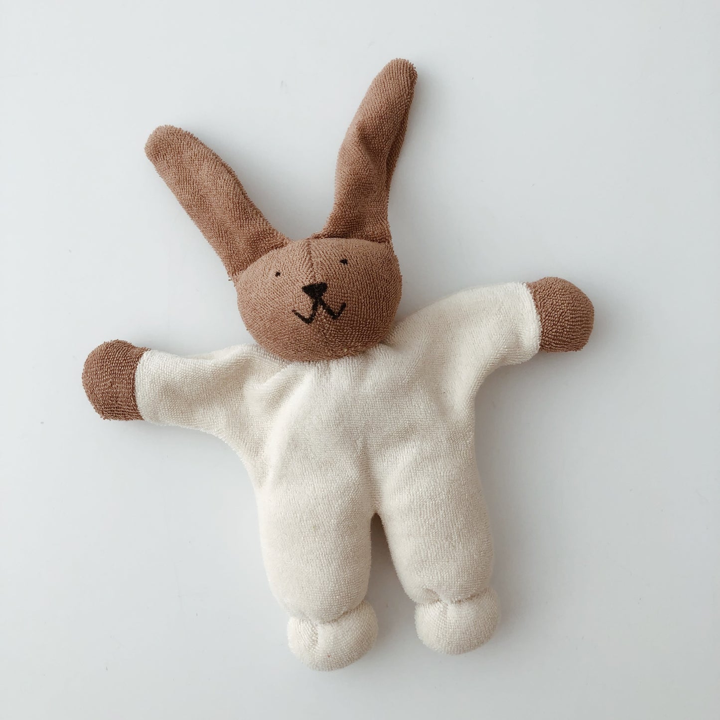 Terrycloth Doll Rabbit Rattle