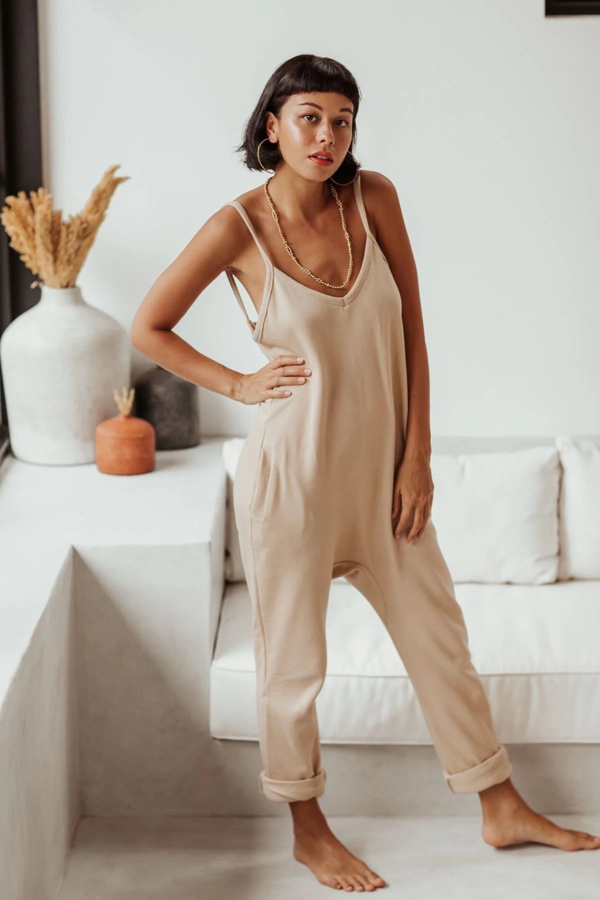 Terry Jumpsuit (2 colors)