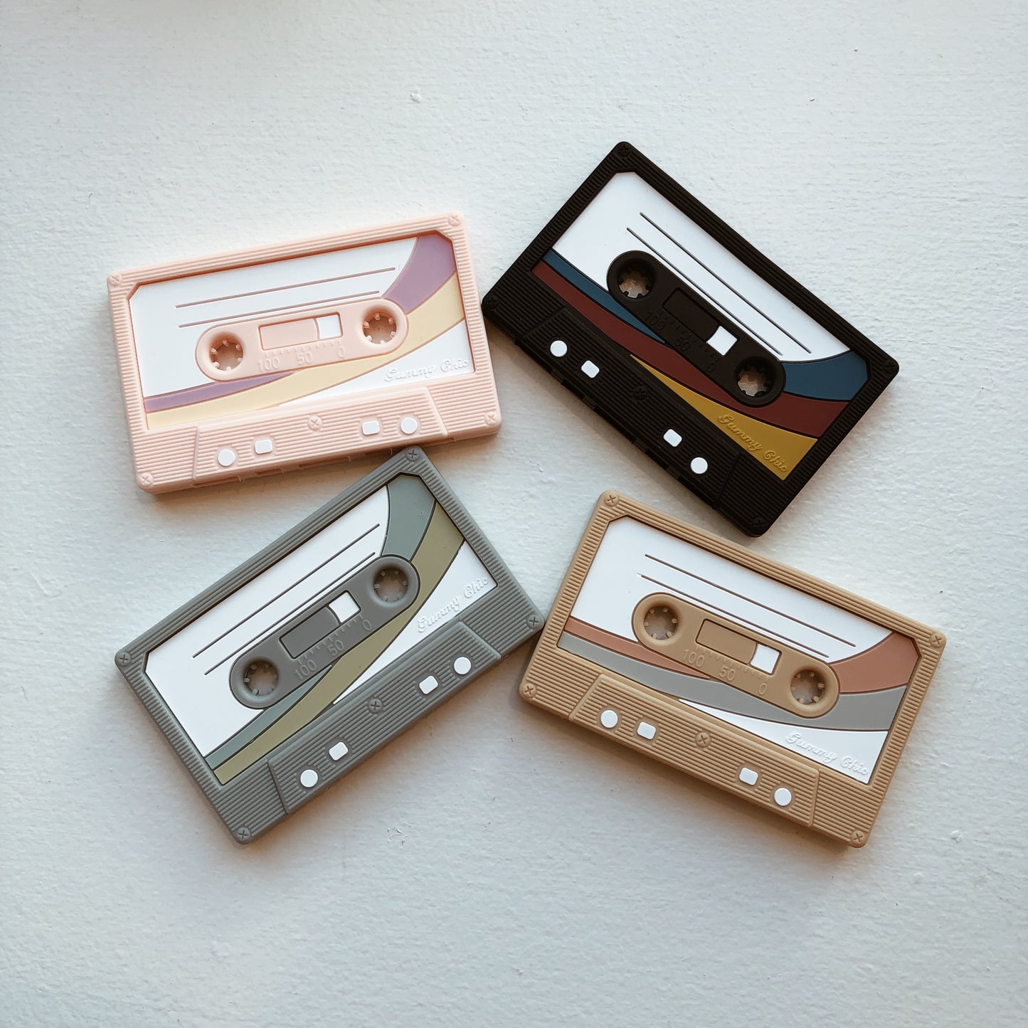 Cassette Teether (4 colors)