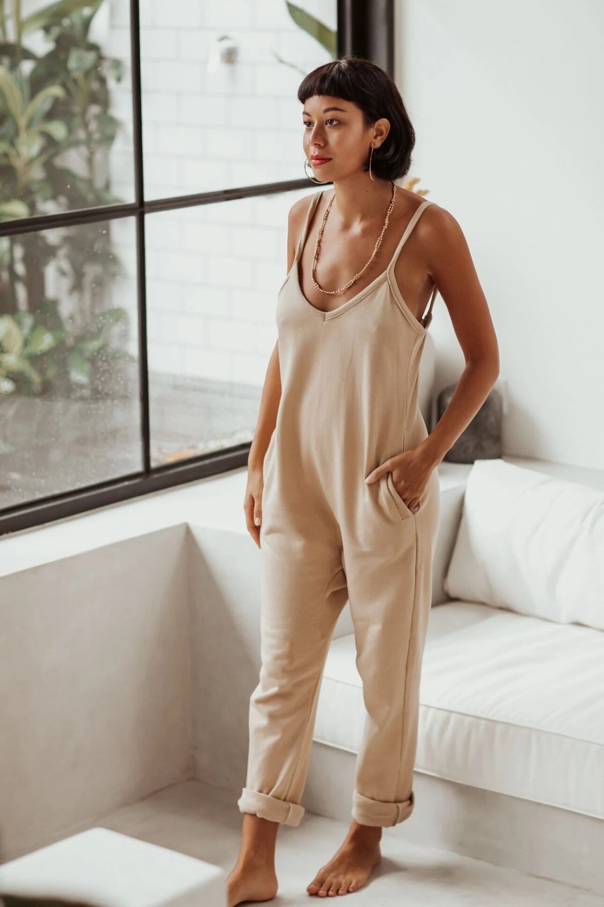 Terry Jumpsuit (2 colors)