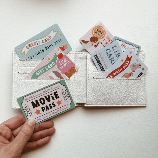 Wallet + Credit Card Play Set