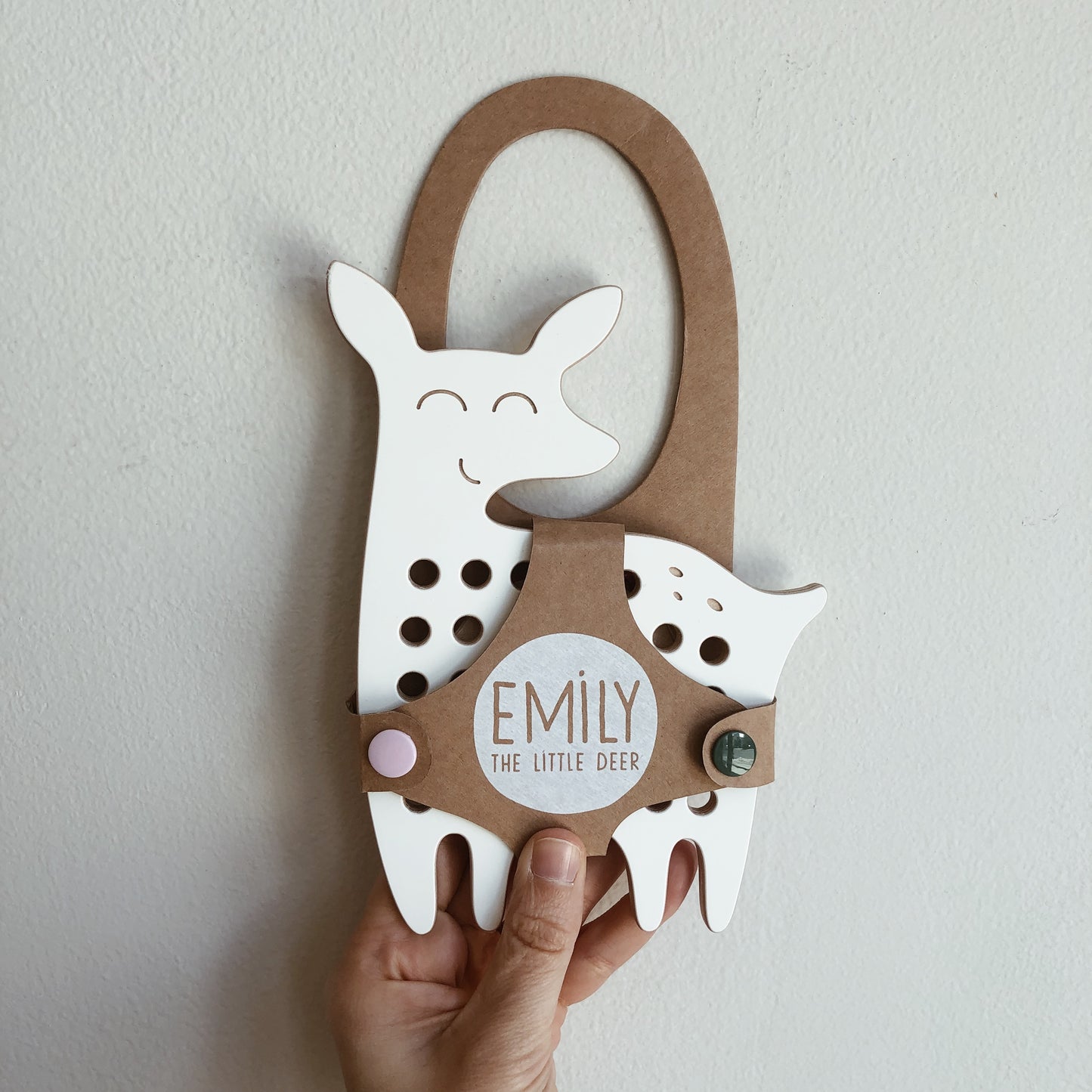 Emily the Deer Lacing Toy
